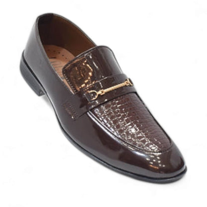 Arone Brown Loafer Shoes For Men - Casual Look Formals