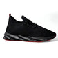 Arone Black Red Sneakers For Men - Stylish Sneakers For Men